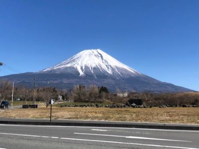 富士山冬景色